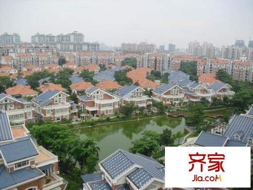 景湖藍郡外景圖 