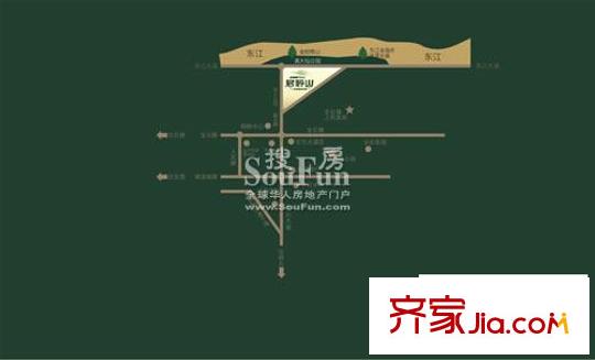 金椅豪園三期交通圖位置圖
