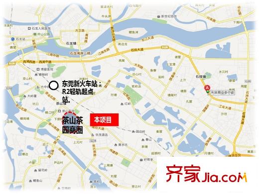 珀樂廣場項(xiàng)目位置圖