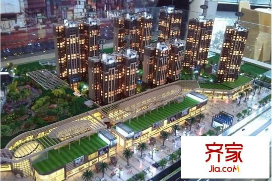 遠(yuǎn)大城市廣場(chǎng)沙盤（2015-2-2）