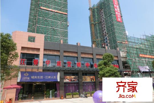 江景華庭工程進度圖（2015-7-17）