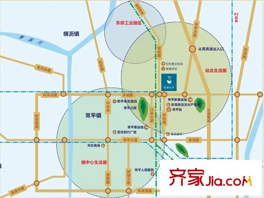 碧湖東岸交通圖