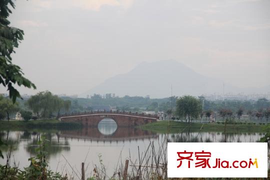 豐華悅園附近100米松湖煙雨