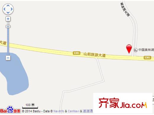 中國美林湖區(qū)位圖