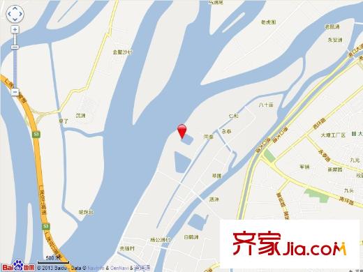 碧桂園柏麗灣別墅交通圖電子地圖