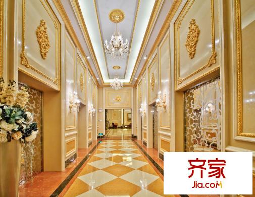 東城萬(wàn)達(dá)廣場(chǎng)SOHO電梯廳（2013-7-11）