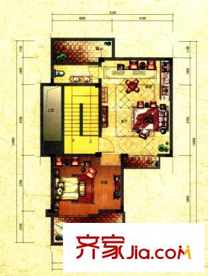 葡萄莊園聯(lián)排羅曼尼莊三層 4室4廳4衛(wèi)3廚