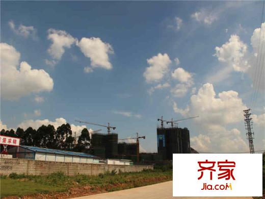 望龍軒小區(qū)全景圖（2013-7-3）
