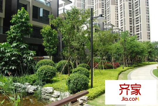 蓮湖四季豪園小區(qū)園林（2012-5-23）