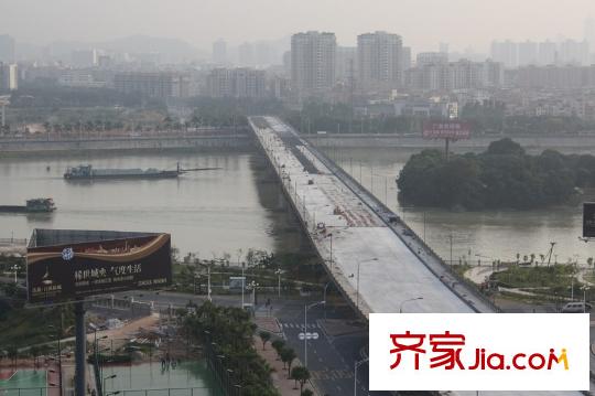 王洲灣1號(hào)往南800米大王洲橋與大王洲島