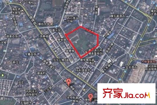 漢邦66廣場(chǎng)衛(wèi)星區(qū)位圖
