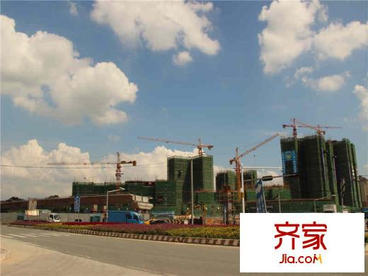 望龍軒小區(qū)全景圖（2013-7-3）