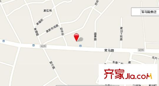 東田山畔華庭交通圖