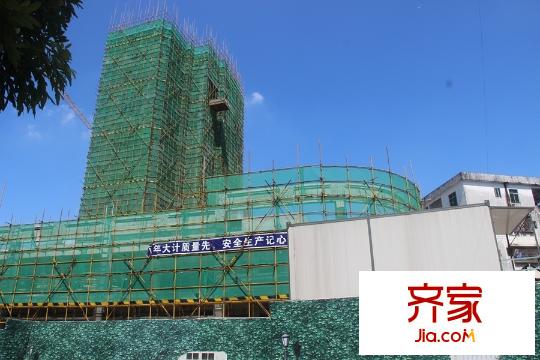 景泰?中央銀座項(xiàng)目工程進(jìn)度圖局部（2015-9-23）