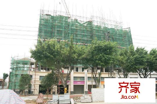 富盈四季華庭2棟工程進(jìn)度（2012-7-6）