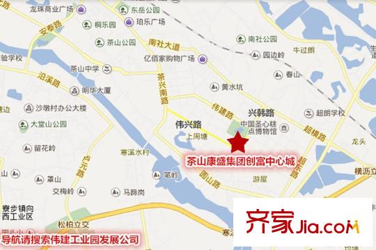 創(chuàng)富中心城交通圖
