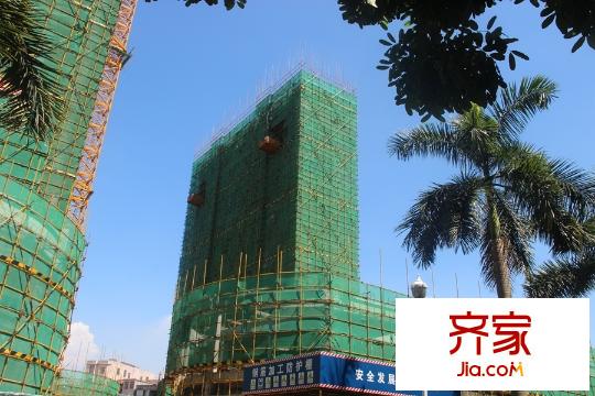 景泰?中央銀座項(xiàng)目外景側(cè)面（2015-9-23）