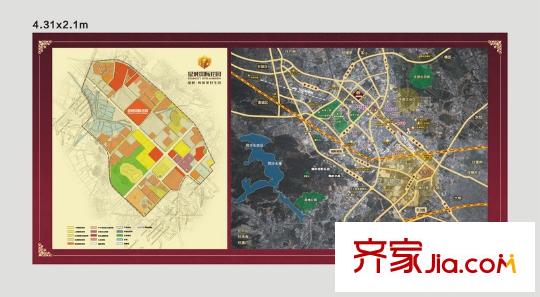 星城星筑灣區(qū)位圖