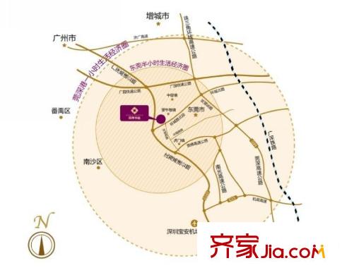 富盈四季華庭區(qū)域