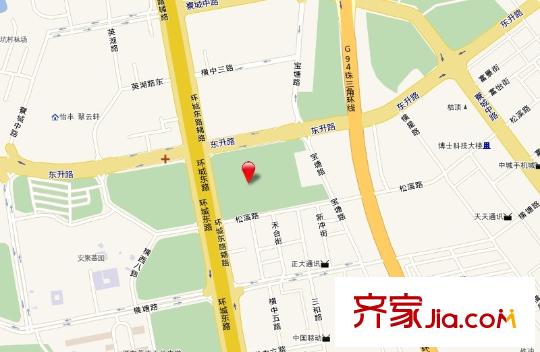 中惠卡麗蘭交通圖
