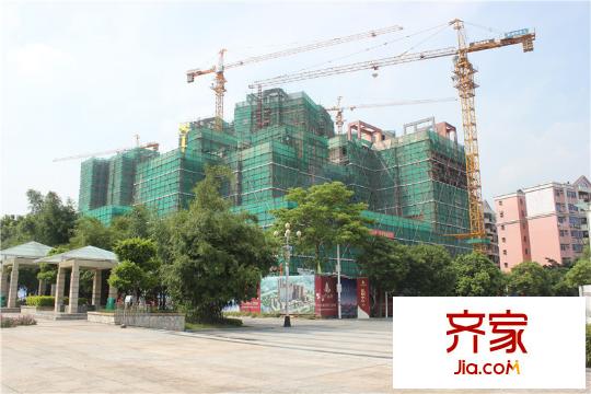 時(shí)代華庭項(xiàng)目外景（2014-8-18）