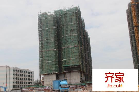 東江華府工程進度圖（2015-7-13）