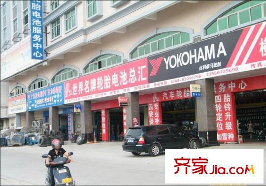 嘉宏公園1號西側1000米的汽車配套中心