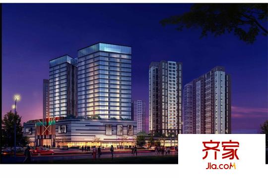 鴻華?I尚城沿街透視圖