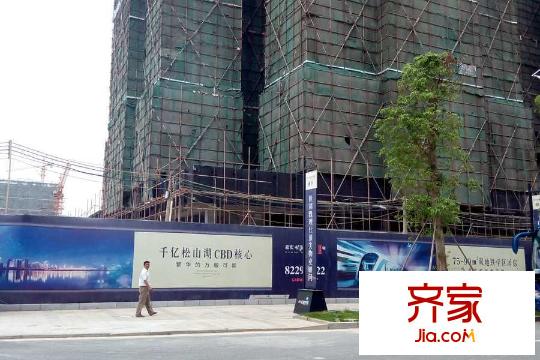 嘉宏松湖里的魚工程進(jìn)度（2015-04-20）