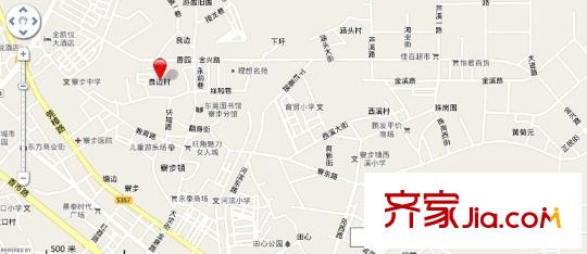 時(shí)代華庭交通示意圖