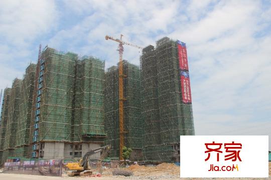 東江華府工程進度圖（2015-7-13）