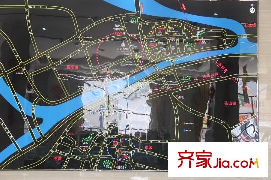東江華府交通圖