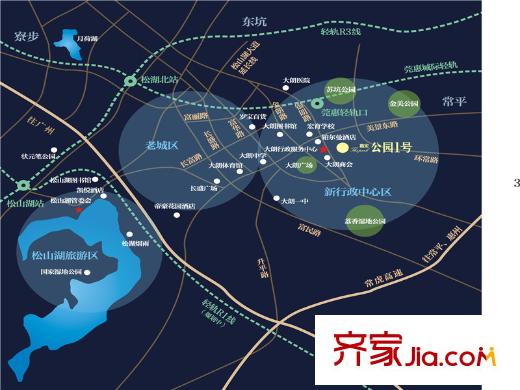 嘉宏公園1號交通圖