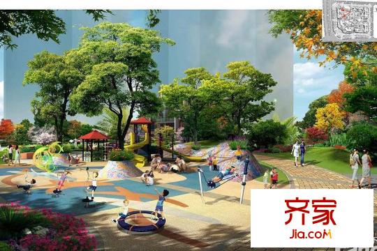 鴻華?I尚城康體活動(dòng)區(qū)效果圖