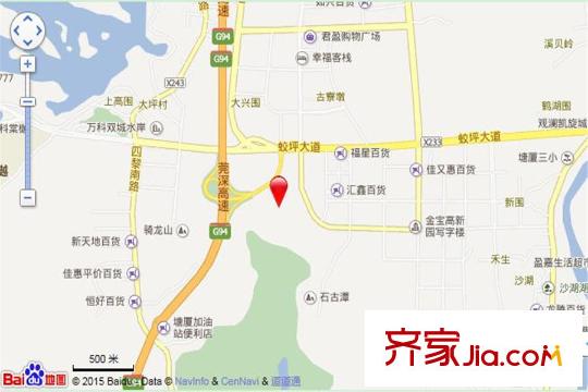 觀嶺高爾夫半山電子地圖