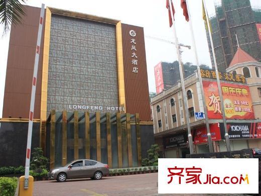 名流印象花園項目旁邊100米的龍鳳大酒店