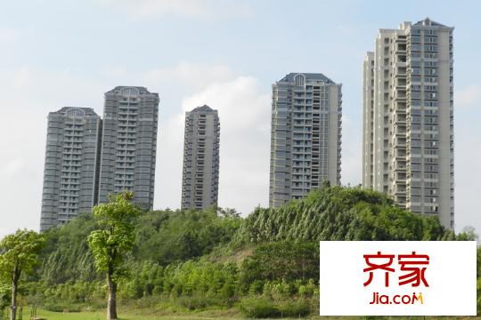 錦繡山河三期三期洋房實(shí)景（2012-04-12）