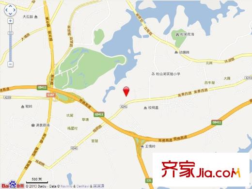 紫檀山電子地圖