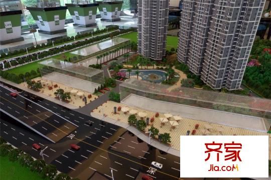 東江花園倚山居沿街模型圖（2015-11-2）