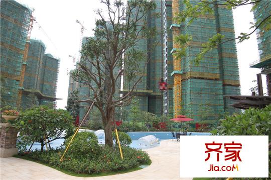 保利中惠中央公館園林（2015-9-16）
