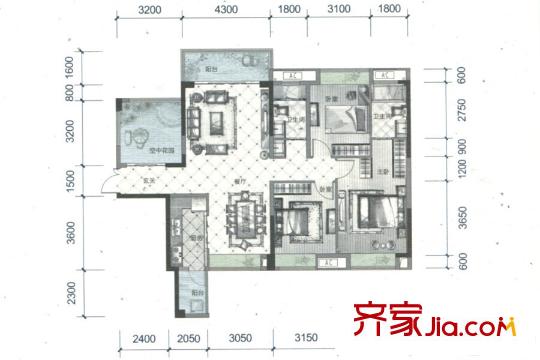 鼎峰源著1-C戶型