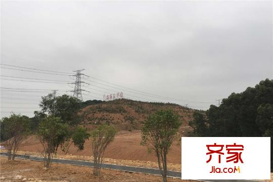 觀嶺高爾夫半山施工進(jìn)度（2015-12-23）