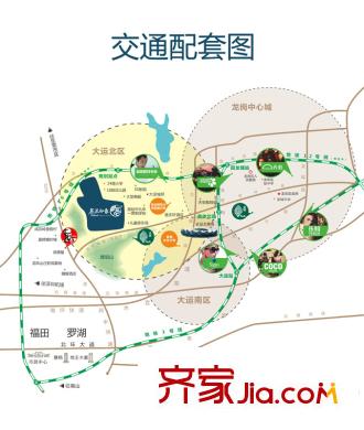 名流印象花園交通配套圖