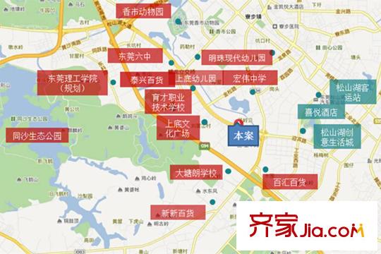 振業(yè)松湖雅苑區(qū)域（2015-4-9）