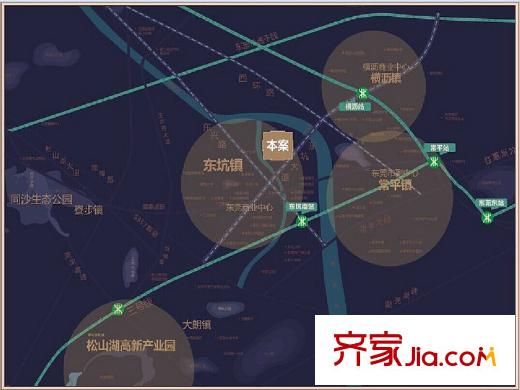 盈濱半島交通圖