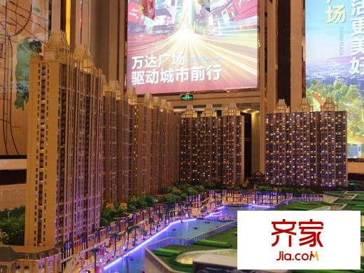 萬達(dá)御湖公館沙盤外景（2014-04）