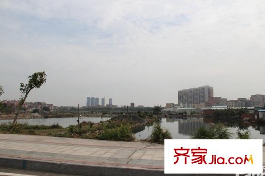 新世紀(jì)君匯半島水鄉(xiāng)景色（2014-2-20）