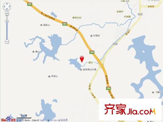 金地湖山大境電子地圖