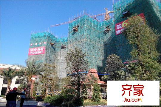 信鴻瀾岸項(xiàng)目施工（2014-12-22）