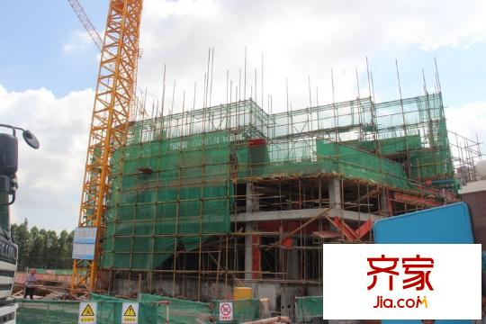 富通自在城施工現(xiàn)場（2013-6-29）
